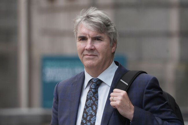 dr-niall-muldoon-ombudsman-for-children-leaving-leinster-house-dublin-after-appearing-before-the-committee-for-children-and-equality-picture-date-thursday-june-26-2025