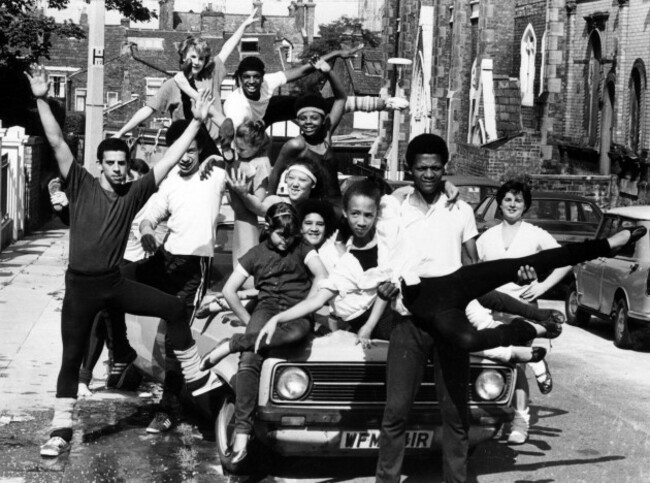 shades-of-fame-as-a-group-of-liverpool-youngsters-go-through-some-dance-routines-during-the-summer-holidays-circa-1982