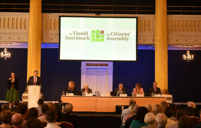 taoiseach-enda-kenny-left-speaks-during-the-citizens-assembly-a-special-committee-set-up-to-deliberate-on-irelands-strict-abortion-regime-at-dublin-castle