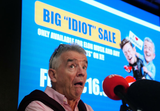 ryanair-group-ceo-michael-oleary-during-a-press-conference-at-the-mayson-hotel-dublin-after-tech-billionaire-elon-musk-floated-the-idea-of-buying-the-budget-airline-to-restore-ryan-as-their-rightf