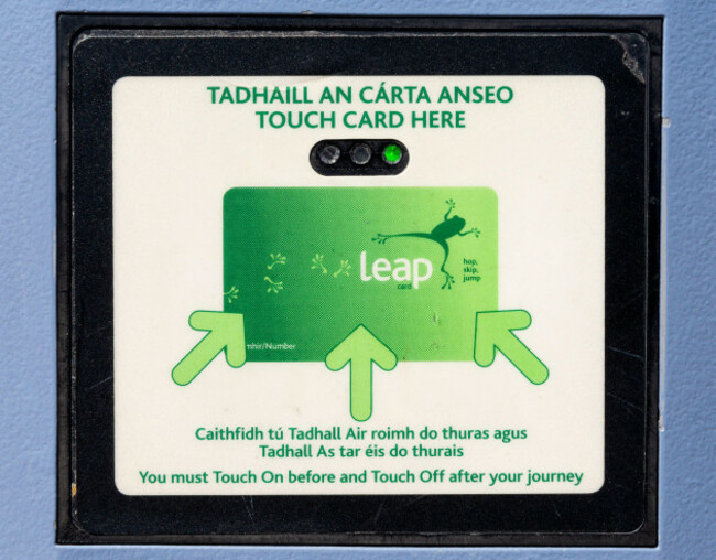 leap-card-validator-device-for-the-luas-tram-in-dublin-ireland