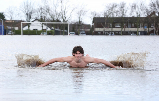 Storm Chandra Rathfarnham Flooding 2