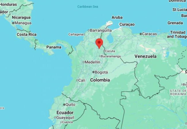 Colombia map