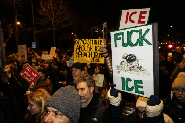 editors-note-image-contains-profanity-a-demonstrator-holds-a-placard-that-says-fuck-ice-during-the-demonstration-against-donald-trump-and-the-federal-anti-immigration-police-force-ice-in-front-of