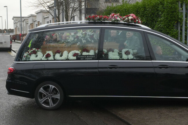 the-funeral-cortege-for-16-year-old-grace-lynch-arrives-st-oliver-plunketts-church-in-rivermount-dublin-the-teenager-died-when-she-was-hit-by-a-scrambler-motorbike-whilst-walking-in-finglas-on-sund