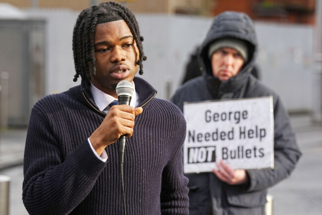 emmanuel-nkencho-brother-of-george-nkencho-addresses-supporters-at-a-protest-outside-store-street-garda-station-in-dublin-the-demonstration-aims-to-show-solidarity-with-georges-family-during-the-i