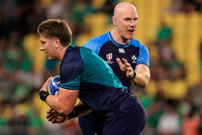 joe-mccarthy-and-paul-oconnell-during-the-warm-up