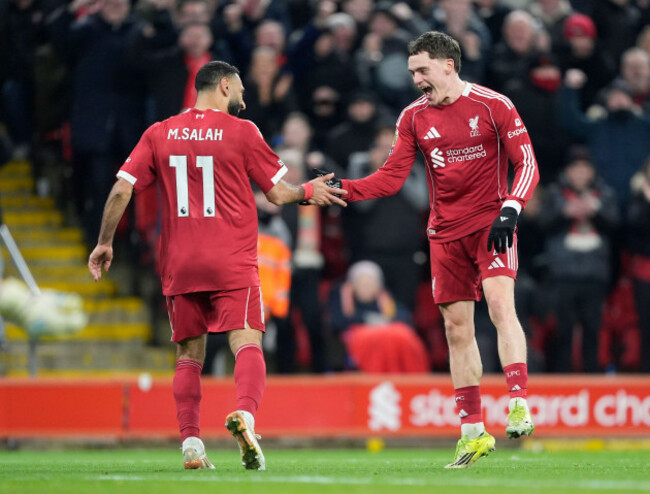 liverpools-florian-wirtz-celebrates-scoring-their-sides-third-goal-of-the-game-during-the-premier-league-match-at-anfield-liverpool-picture-date-saturday-january-31-2026