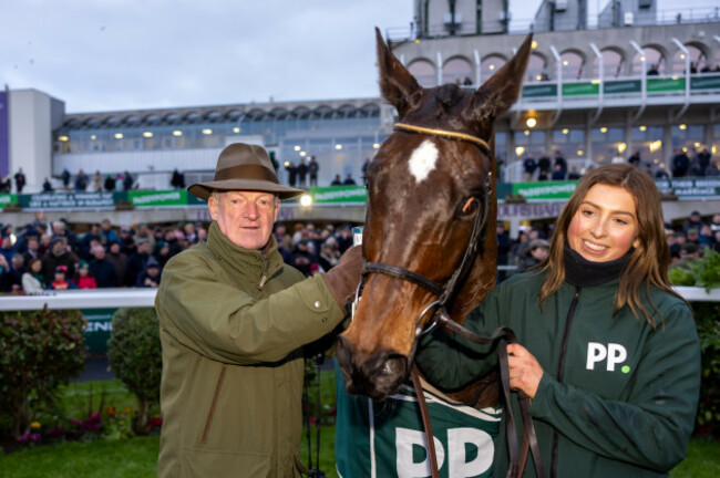 willie-mullins-and-groom-georgia-fenwick-after-winning-the-paddy-power-irish-gold-cup-with-fact-to-file