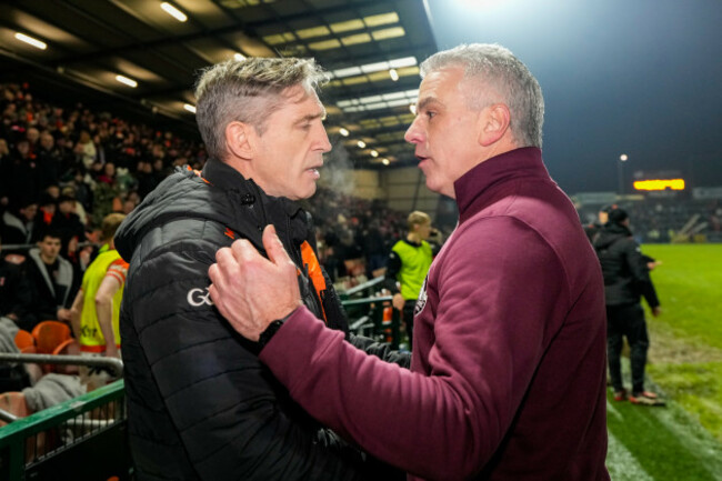 kieran-mcgeeney-and-padraig-joyce-after-the-game
