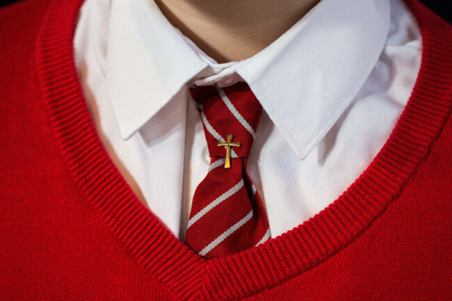 school-pupils-at-a-st-patricks-day-mass-st-patricks-church-thornaby-north-yorkshire-uk-1732022-photograph-stuart-boulton