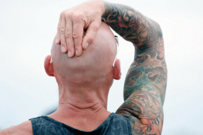 man-is-watching-airplanes-at-the-chicago-air-show-2016