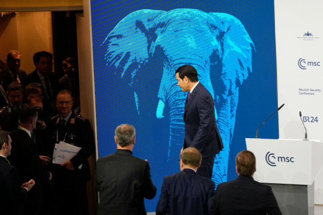 u-s-secretary-of-state-marco-rubio-leaves-after-speaking-at-the-munich-security-conference-in-munich-germany-saturday-feb-14-2026-ap-photoalex-brandon-pool