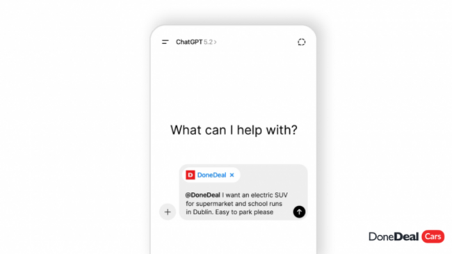 DoneDeal X Chat GPT