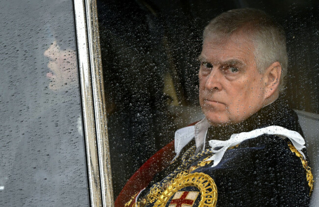 file-photo-dated-060523-of-the-duke-of-york-departs-westminster-abbey-london-andrew-mountbatten-windsor-has-been-arrested-on-suspicion-of-misconduct-in-public-office-and-is-in-police-custody-issu
