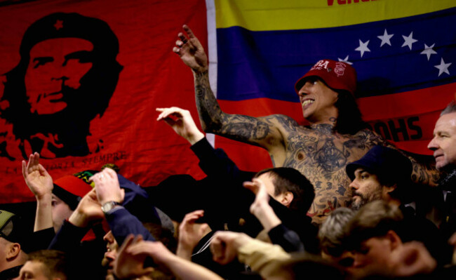 bohs-fan-celebrates-near-the-end-of-the-game