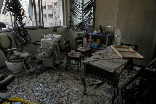 debris-is-seen-in-a-room-of-gandhi-hospital-which-was-hit-when-a-strike-struck-a-state-tv-communications-tower-and-nearby-buildings-across-the-street-during-the-ongoing-joint-u-s-israeli-military-ca