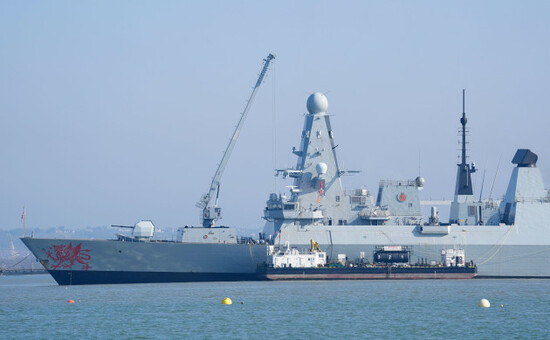 royal-navy-type-45-destroyer-hms-dragon-at-the-upper-harbour-ammunition-facility-uhaf-in-portsmouth-harbour-hampshire-ahead-of-being-deployed-to-protect-british-military-personnel-in-cyprus-pictu