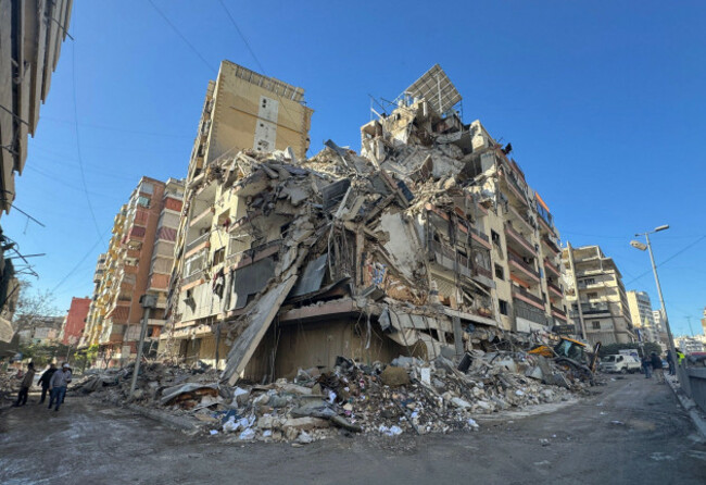 beirut-5th-mar-2026-this-photo-taken-on-march-5-2026-shows-a-building-damaged-in-israeli-airstrikes-in-a-southern-suburb-of-beirut-lebanon-a-security-source-from-the-lebanese-army-told-xinhua-th