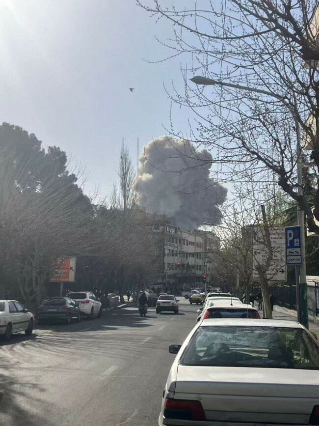 260228-tehran-feb-28-2026-xinhua-this-photo-taken-on-feb-28-2026-shows-a-scene-near-the-university-of-tehran-following-attacks-in-tehran-iran-the-united-states-and-israel-on-saturday
