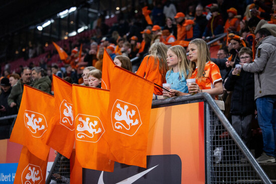 utrecht-dutch-supporters-in-the-stands-during-the-womens-world-cup-qualifying-match-between-the-netherlands-w-and-ireland-w-at-the-galgenwaard-stadium-on-march-7-2026-in-utrecht-netherlands