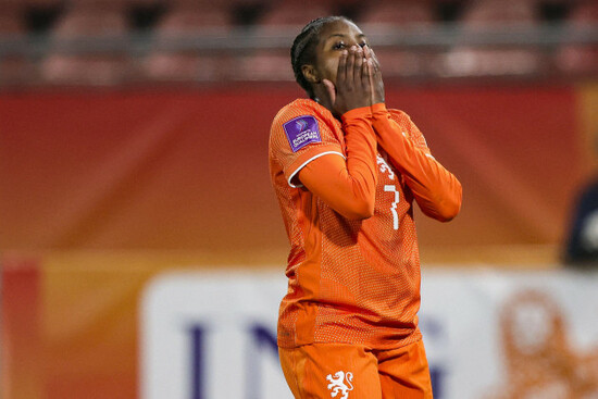utrecht-netherlands-07th-mar-2026-utrecht-07-03-2026-stadium-galgenwaard-season-20252026-womens-european-qualifiers-match-between-the-netherlands-and-republic-of-ireland-picture-shows-neth