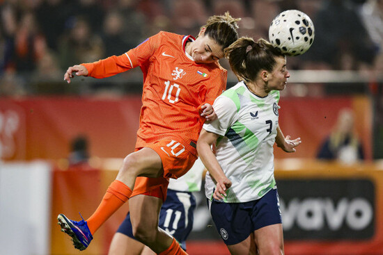 utrecht-netherlands-07th-mar-2026-utrecht-07-03-2026-stadium-galgenwaard-season-20252026-womens-european-qualifiers-match-between-the-netherlands-and-republic-of-ireland-picture-shows-neth