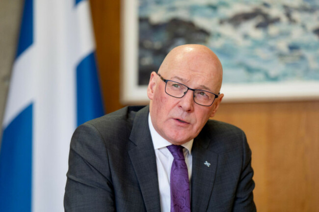 first-minister-john-swinney-during-an-interview-with-the-press-association-at-the-scottish-parliament-in-holyrood-edinburgh-picture-date-tuesday-march-10-2026