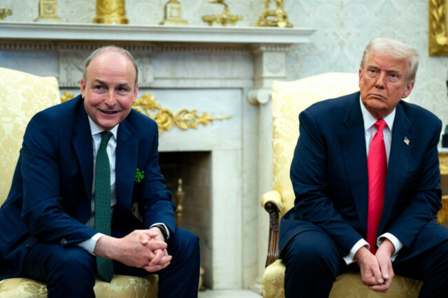 washington-united-states-of-america-12th-mar-2025-united-states-president-donald-trump-meets-with-irish-taoiseach-micheal-martin-in-the-oval-office-of-the-white-house-in-washington-dc-on-wednesda