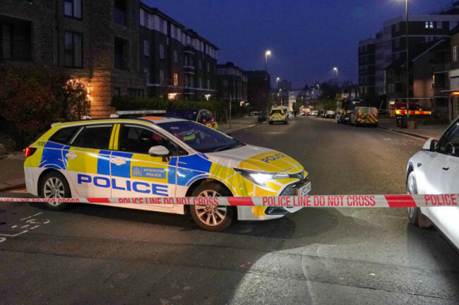 police-blocks-a-road-in-london-monday-march-23-2026-after-an-apparent-arson-attack-on-four-vehicles-belonging-to-a-jewish-ambulance-service-hatzola-northwest-in-london-ap-photoalberto-pezzali