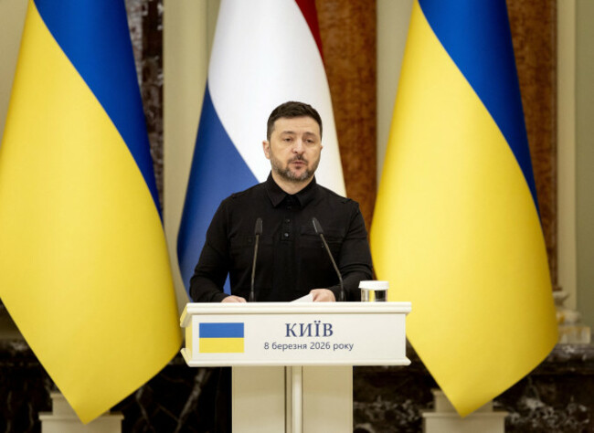 kyiv-ukrainian-president-volodymyr-zelenskyy-speaks-at-a-press-conference-with-prime-minister-rob-jetten-jettens-plans-for-his-first-working-visit-to-ukraine-include-several-meetings-and-a-visit-t