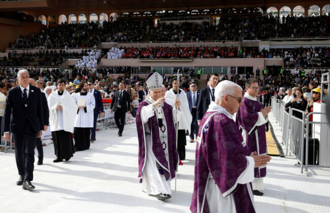 monaco-france-28th-mar-2026-photopqrnice-matinjean-francois-ottonello-monaco-28032026-voyage-apostolique-du-pape-leon-xiv-en-principaute-de-monaco-messe-au-stade-louis-ii-this-s