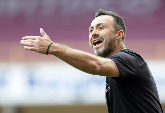 file-photo-dated-03-08-2024-of-roberto-de-zerbi-who-has-been-installed-as-the-odds-on-bookmakers-favourite-to-take-over-at-tottenham-amid-reports-in-italy-he-is-now-open-to-joining-mid-season-issue