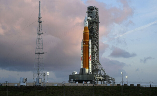 as-launch-day-nears-nasa-engineers-prepare-the-space-launch-system-sls-rocket-as-it-stands-at-complex-39b-on-tuesday-march-31-2026-nasa-has-officially-started-the-countdown-to-launch-the-orion-s