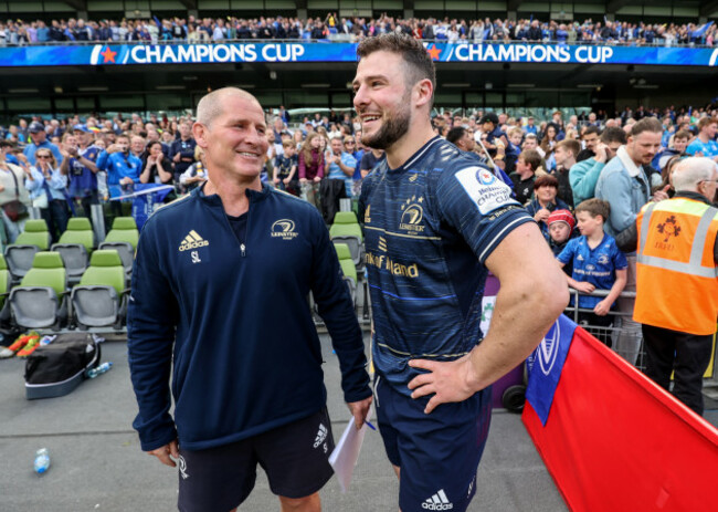 stuart-lancaster-celebrates-after-the-game-with-robbie-henshaw