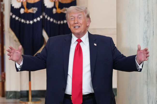 president-donald-trump-gestures-after-speaking-about-the-iran-war-from-the-cross-hall-of-the-white-house-on-wednesday-april-1-2026-in-washington-ap-photoalex-brandon-pool