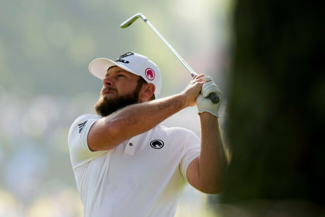 tyrrell-hatton-of-england-watches-his-shot-on-the-second-hole-during-the-second-round-of-the-masters-golf-tournament-at-the-augusta-national-golf-club-friday-april-10-2026-in-augusta-ga-ap-ph