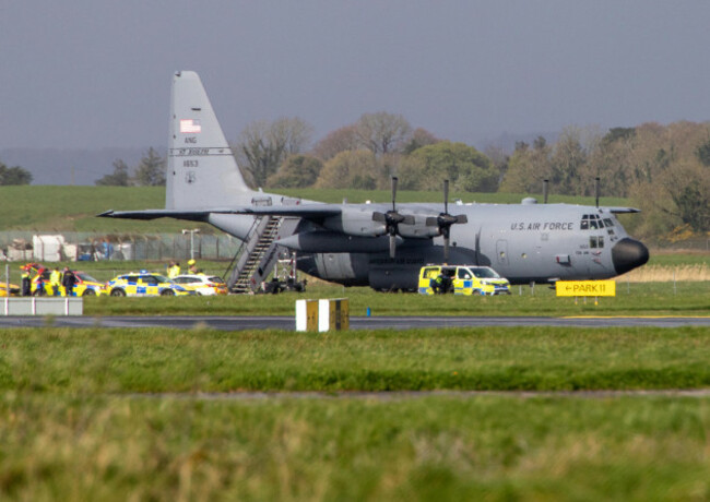 US Military Jet attacked Shannon 1