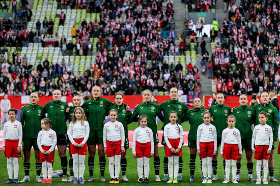 a-view-of-the-ireland-team-during-the-anthems