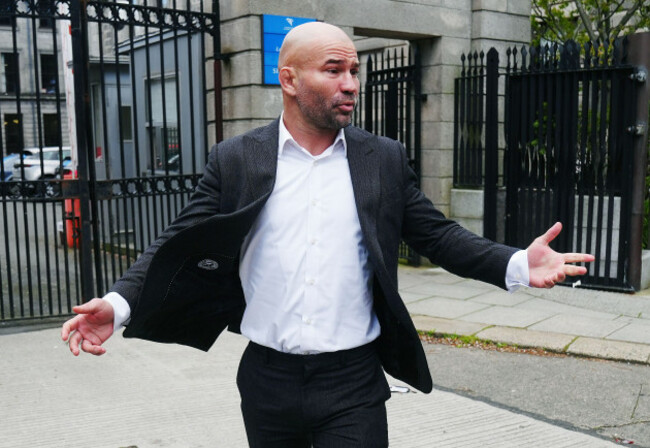 artem-lobov-leaving-the-high-court-in-dublin-after-a-settlement-was-reached-in-his-dispute-with-conor-mcgregor-relating-to-a-whiskey-brand-picture-date-wednesday-april-15-2026