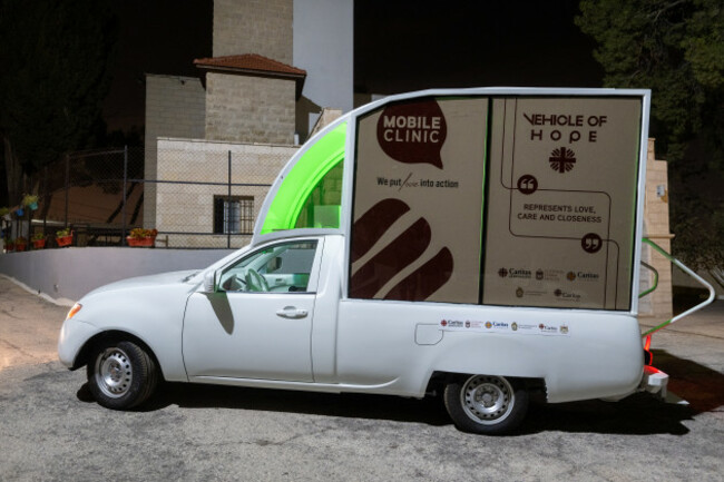 The _Vehicle of Hope_ stands ready for deployment.