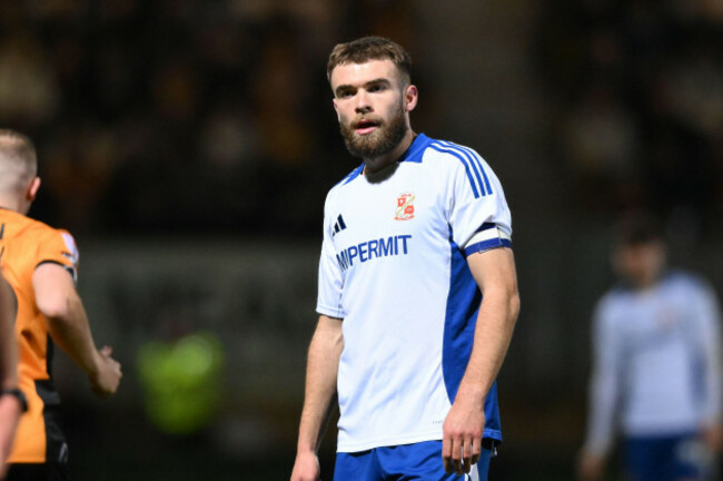 cambridge-uk-2nd-apr-2026-aaron-drinan-of-swindon-town-looks-on-during-the-sky-bet-league-2-match-between-cambridge-united-and-swindon-town-at-the-cledara-abbey-stadium-cambridge-on-thursday-2nd-a