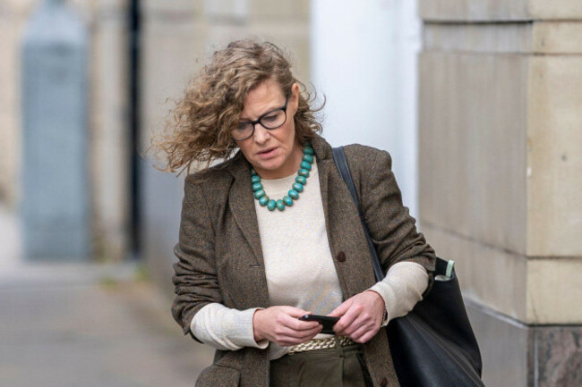 fiona-donohoe-the-mother-of-14-year-old-noah-donohoe-arriving-to-belfast-coroners-court-for-the-inquest-into-the-death-of-noah-who-was-found-dead-in-a-storm-drain-in-north-belfast-in-june-2020-s
