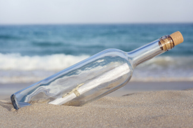 message-in-a-bottle