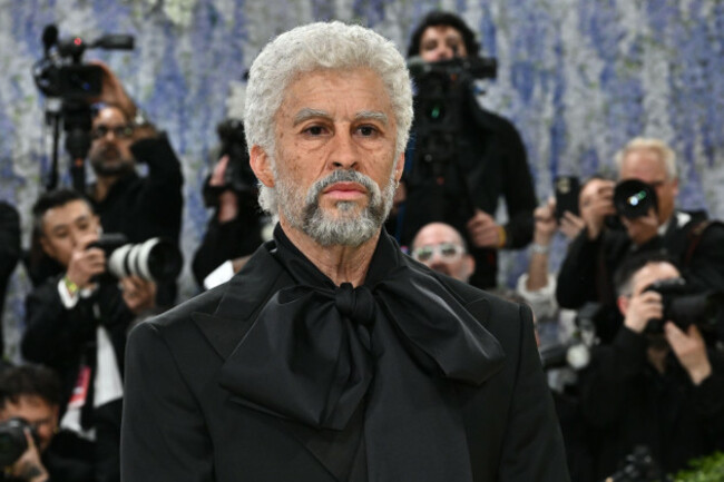 bad-bunny-arrives-at-the-metropolitan-museum-of-arts-costume-institute-benefit-gala-celebrating-the-opening-of-the-costume-art-exhibition-on-monday-may-4-2026-in-new-york-photo-by-evan-agostin