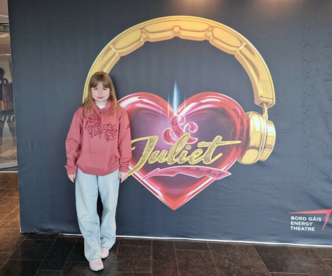 4. Lydia O'Connell enjoying & Juliet at the Bord Gais Energy Theatre in March 2025