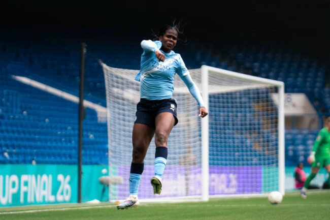 london-england-may-10-goal-khadija-shaw-of-manchester-city-during-the-adobe-womens-fa-cup-match-between-chelsea-women-and-manchester-city-women-at-stamford-bridge-on-may-10-2026-in-london-engl