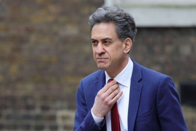 london-united-kingdom-24th-mar-2026-ed-miliband-secretary-of-state-for-energy-security-and-net-zero-arrives-for-the-cabinet-meeting-credit-uwe-deffneralamy-live-news