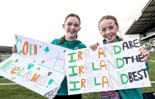 maeve-moran-and-caoimhe-gallagher-ahead-of-the-match
