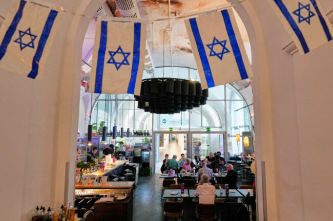 israeli-flags-hang-in-the-designated-israel-euro-cafe-mq-kantine-during-the-70th-eurovision-song-contest-week-in-vienna-austria-wednesday-may-13-2026-ap-photomartin-meissner
